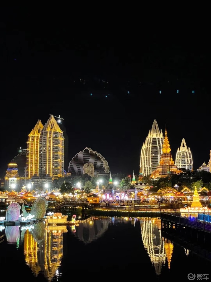 湄公河照片夜景图片