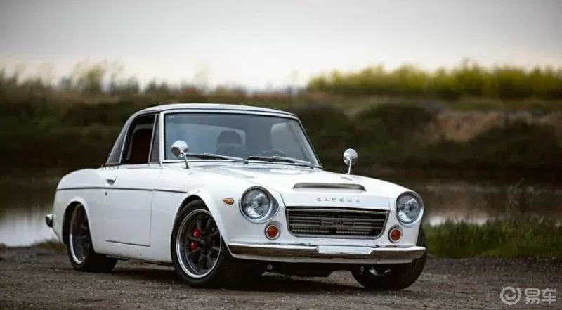 经典的尼桑车 日产的达特桑datsun fairlady
