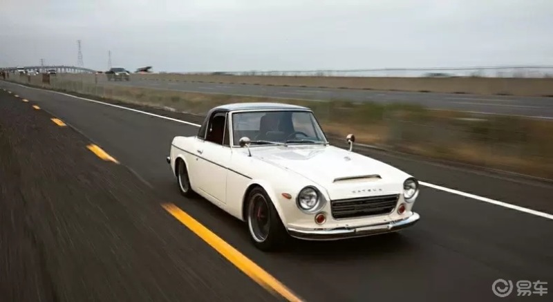 经典的尼桑车 日产的达特桑datsun fairlady