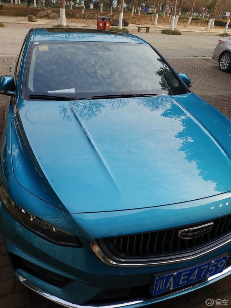 冰蓝色等了三个月才到车,真是太不容易了