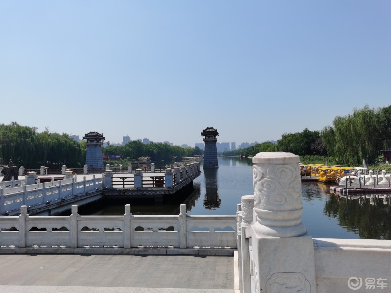 西安汉城湖景区.