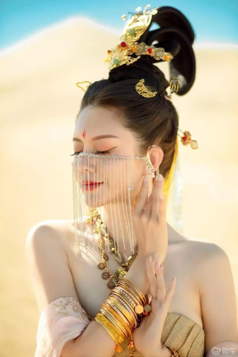 敦煌飞天神韵_女神社区_易车社区