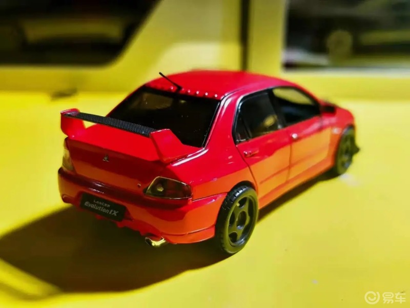 我收集过的汽车模型#三菱的evo系列一直都是车迷们的向往,在模型圈里