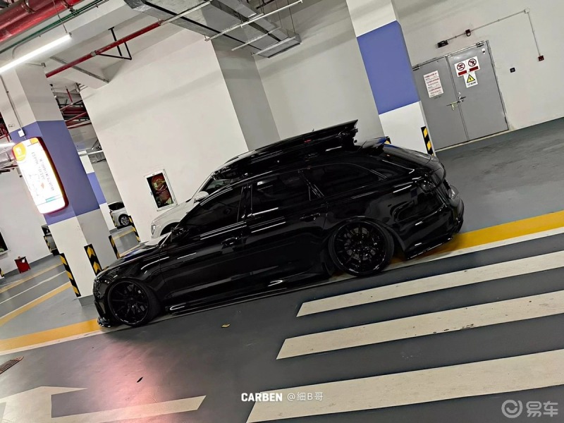 奥迪a6 avant 黑武士风格_改装社区_易车社区