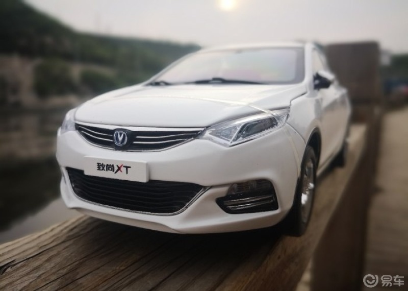 晒车模#长安 逸动致尚xt 一款经典的两箱车型 当时的销量我不错,炯妹