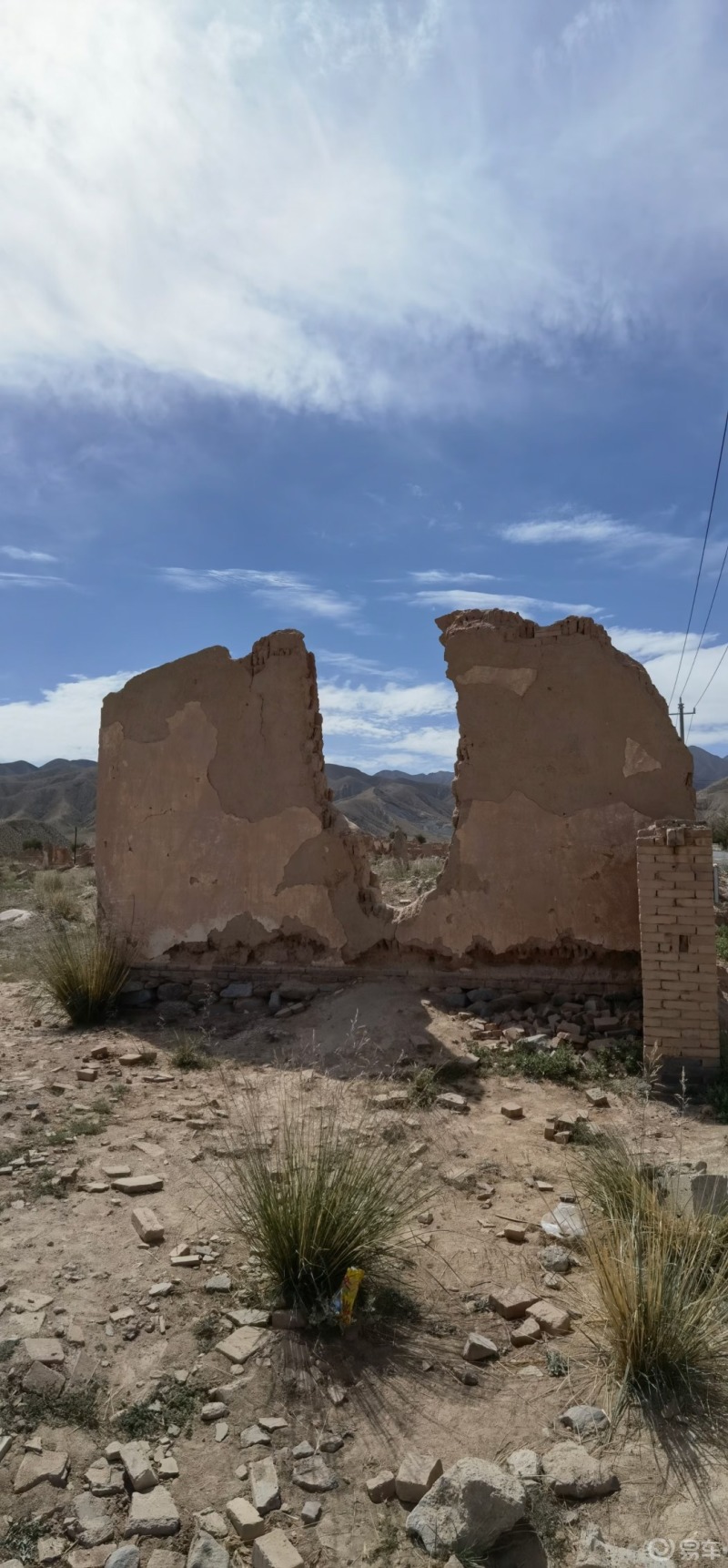 每日一帖九层妖塔发生在这里酒泉阿克塞老县城