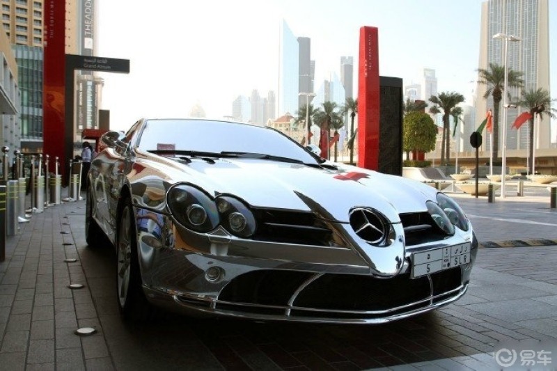 梅赛德斯benzslrmclaren镜面车漆有没有大开眼界的感觉