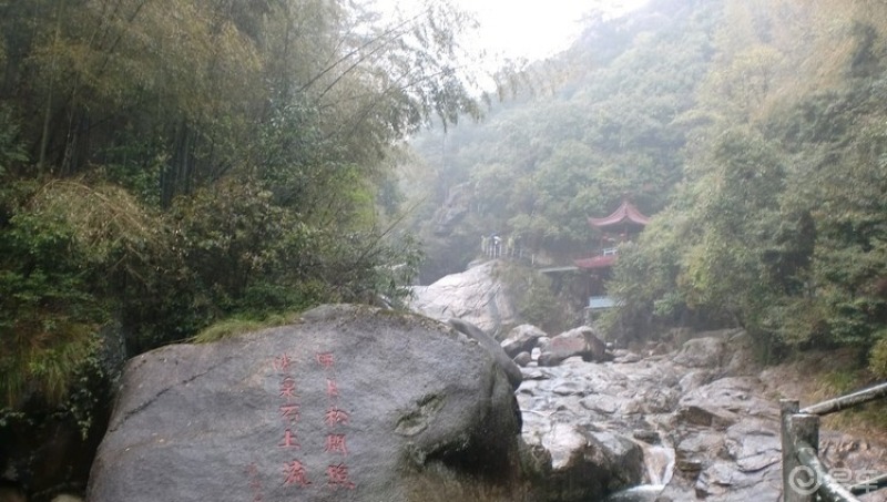 黄山风景区南大门汤口镇山岔村