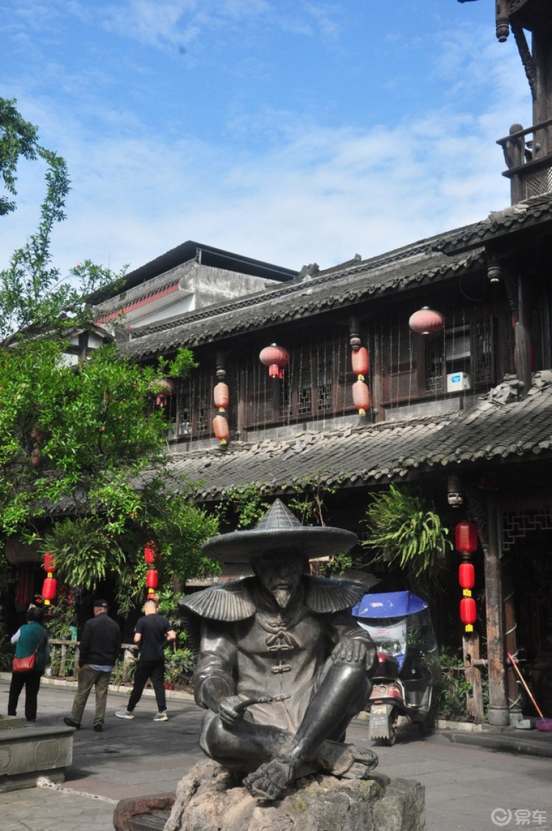 崇州街子古镇让我流连忘返