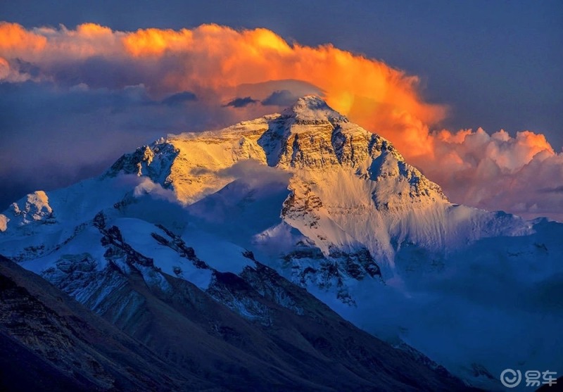 喜马拉雅山脉山峰图片