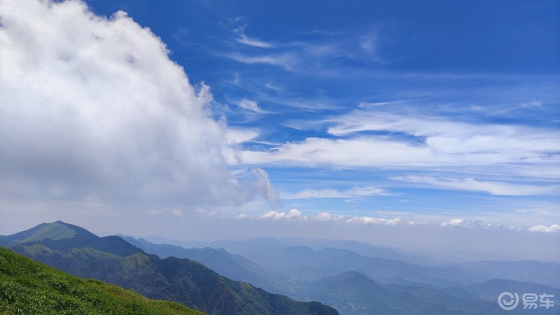 最美風景#江西武功山金頂的風采確實讓人流連忘返,雲海翻騰,巍巍青山