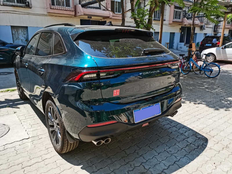 喜欢独特的碧玉青颜色,感谢有t5 evo的陪伴_风行t5 evo社区_易车社区