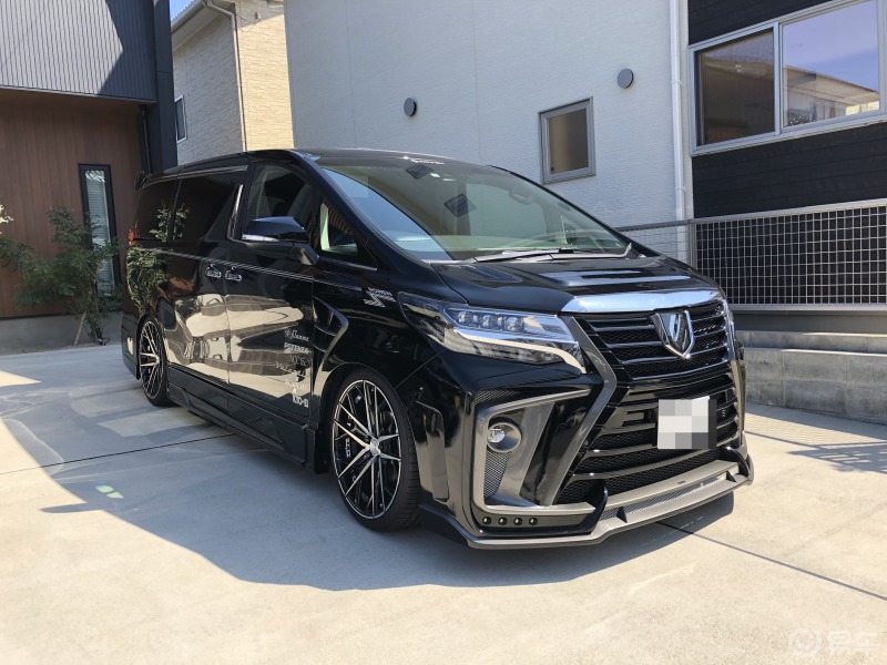 丰田埃尔法最酷包围战斗民族精神必改案例rowen罗文大包围