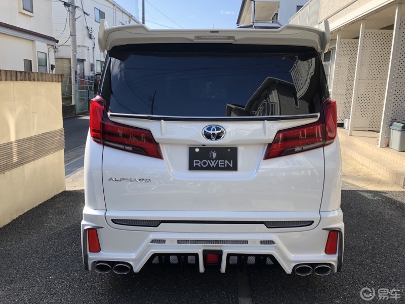 丰田埃尔法最酷包围战斗民族精神必改案例rowen罗文大包围