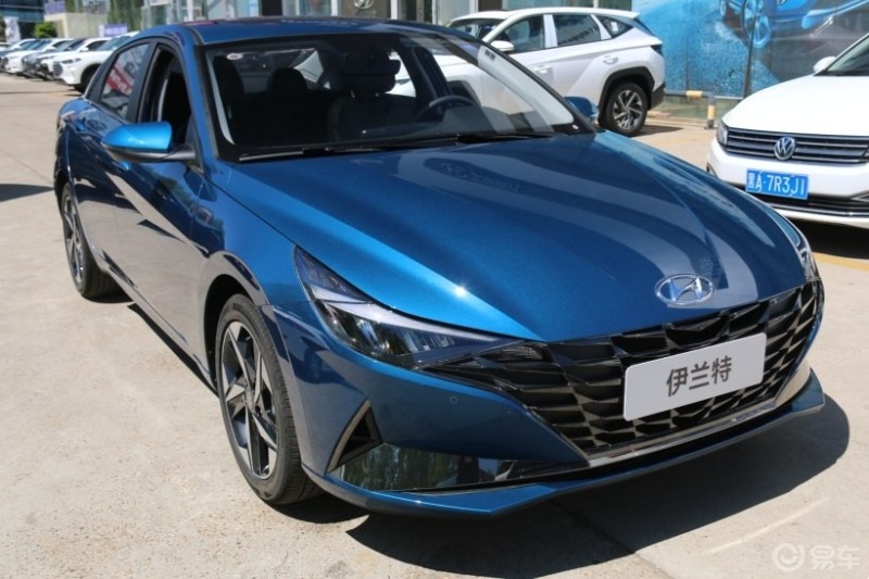 冰海蓝第七代伊兰特时尚个性的新选择