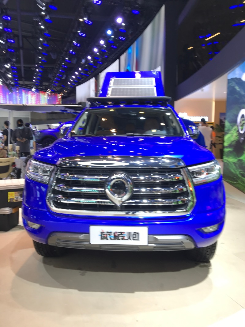 长城旅装炮亮相成都车展