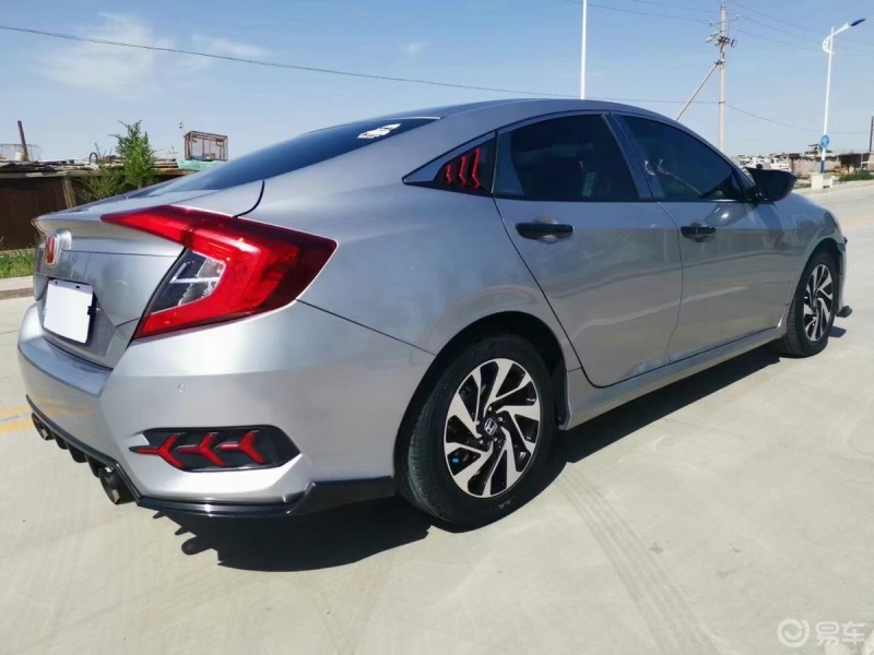 18年战斗灰本田思域本地一手15t自动档无钥匙进入一键