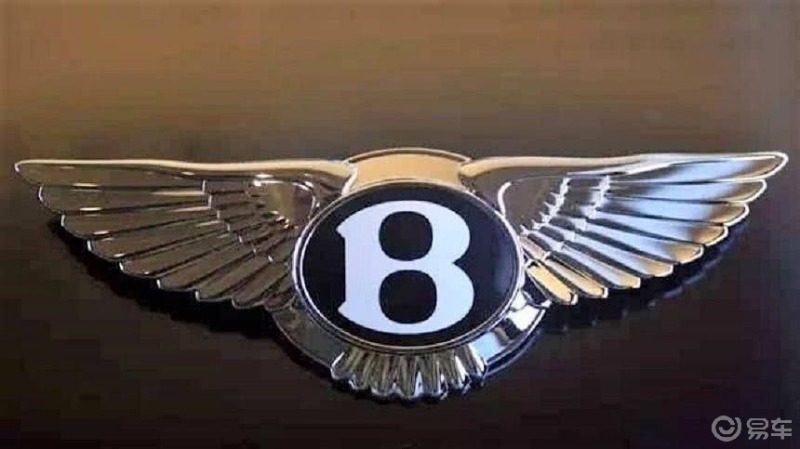 豪车宾利的车标不是对称的为了防止其他厂商模仿宾利的车标采用了不