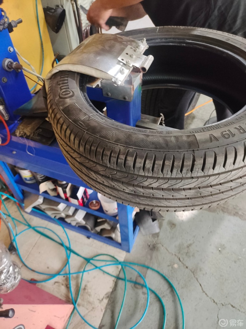 车主日记硫化补胎老工艺补胎现在这种补胎很少了之前跟车友一起去浙中