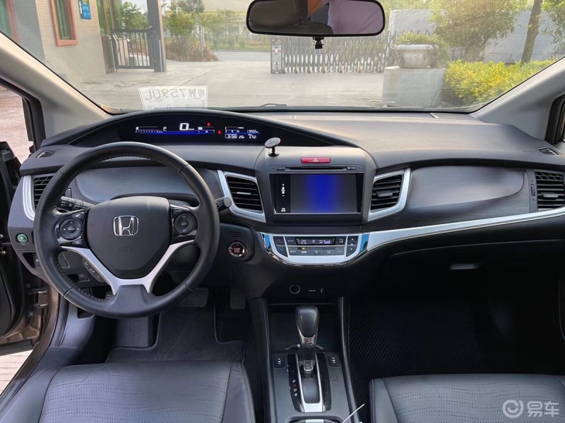 杰德中控台也很本田外观整体车身效果这么好也做为合适家庭奶爸车这么