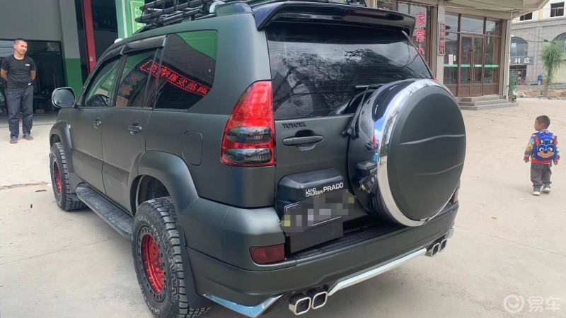 每日打卡签到#霸道lc120改色神秘绿分享!