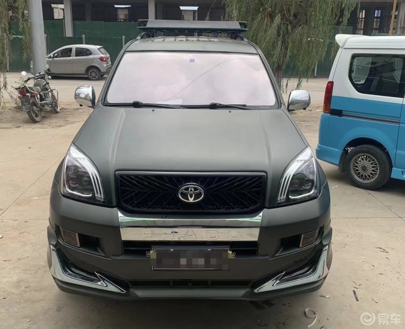 每日打卡签到#霸道lc120改色神秘绿分享!