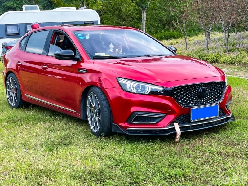 名爵6改装oz轮毂现场大秀