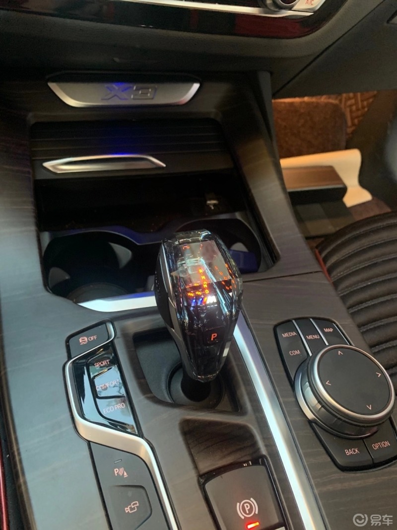 汽车生活#21款宝马x3加装水晶挡把,带档位显示分享!