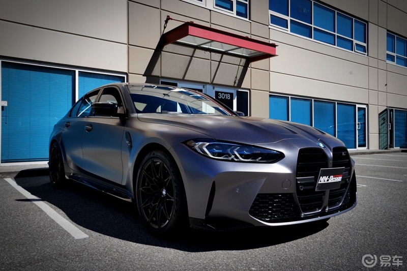宝马最新款m3 competition战斗灰