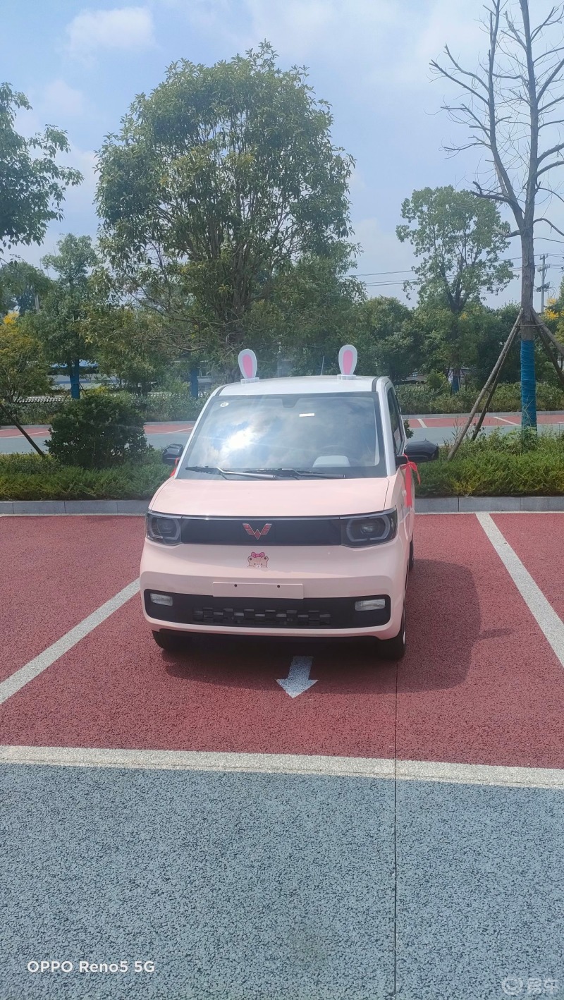 五菱宏光mini马卡龙  梦幻美少女粉