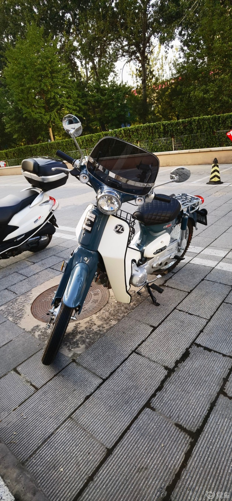 日嘉陵复古弯梁coco_摩托车社区_易车社区