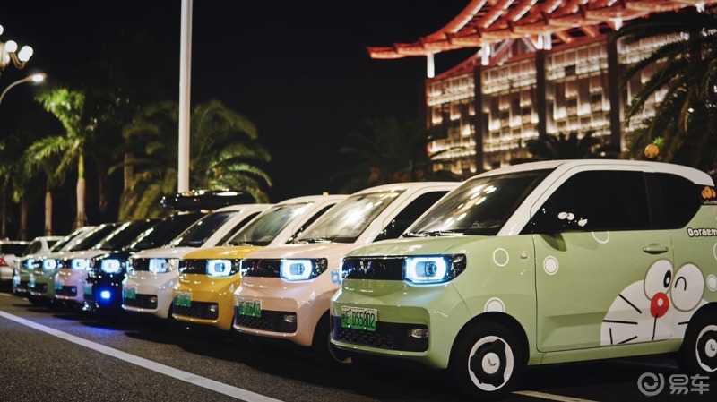 五菱宏光mini小型车友聚会壹
