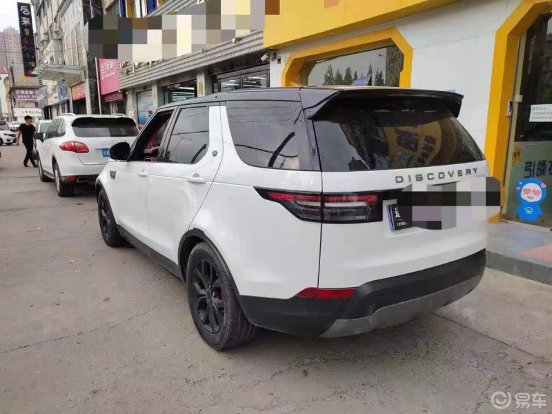 18年白色路虎发现4进口原版20底升柴油版4万公里