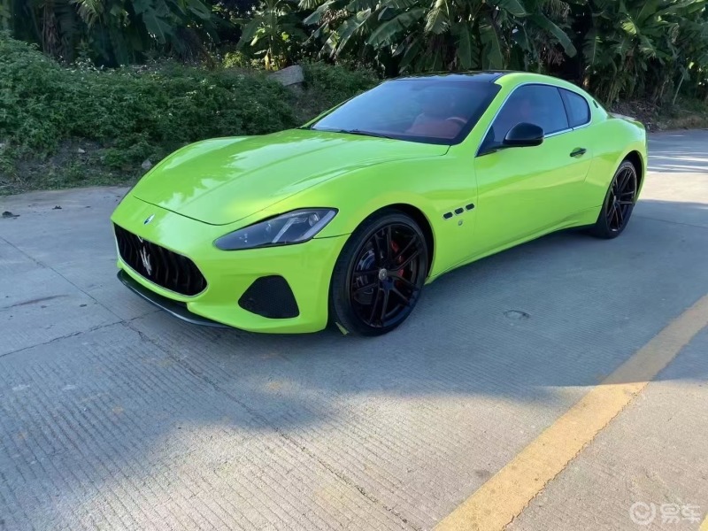 15款玛莎拉蒂gts47f1波箱平果绿