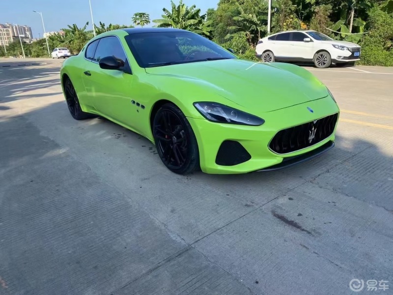 15款玛莎拉蒂gts47f1波箱平果绿