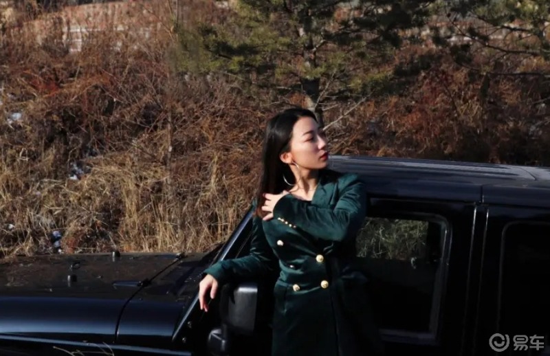 我身边的美女车主我身边的美女姐姐小苏自驾改装牧马人前往2020年冬奥