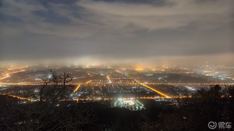 西山公园夜景图片