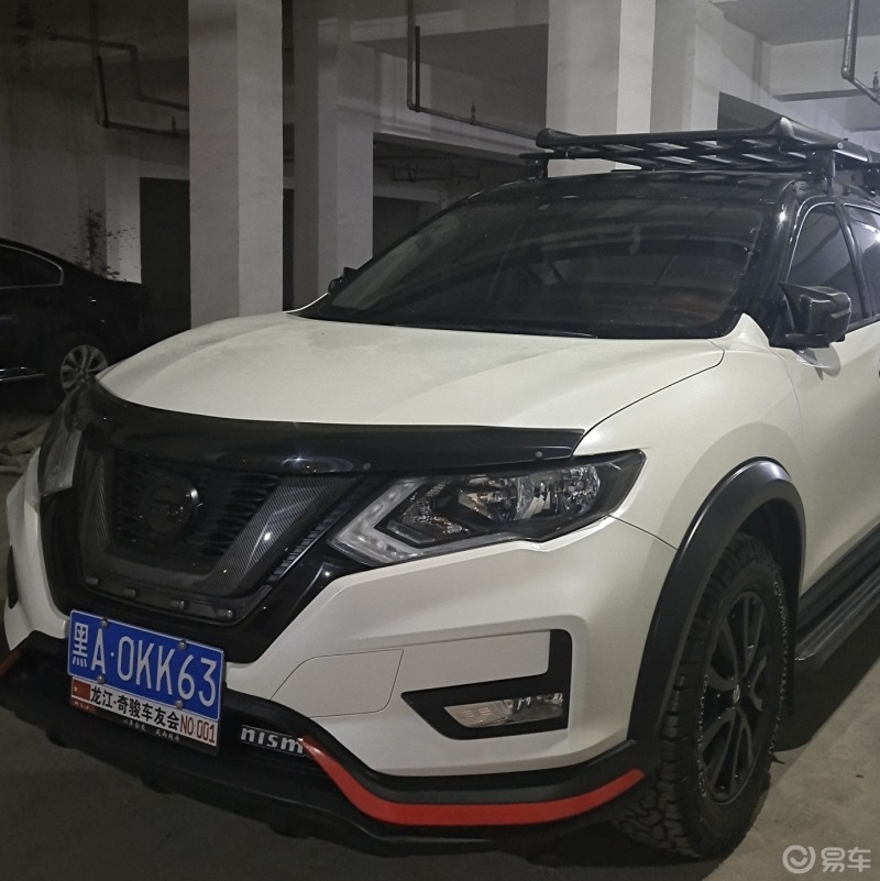 一直想给我的奇骏也贴个水泥灰不知道效果会如何