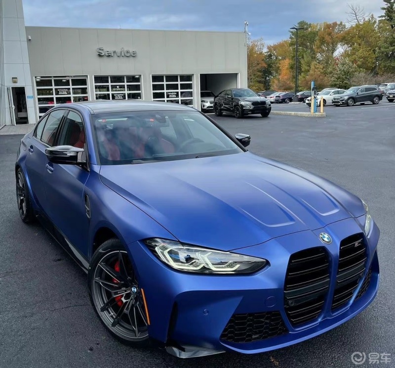 【定制磨砂波尔蒂芒蓝|frozen portimao blue】bmw m3 c_宝马m3社区