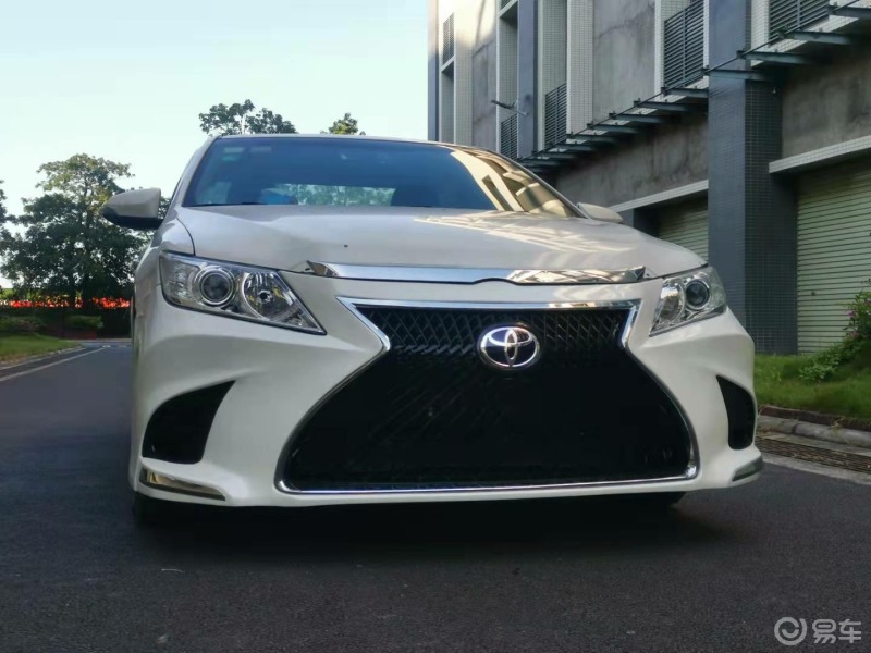 12凯美瑞升级改装雷克萨斯前杠效果展示