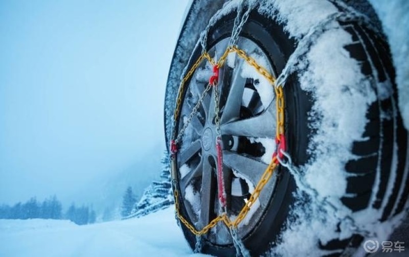 雪天开车怎么防滑防滑方法加装防滑链注意事项防滑链的好处是在积雪