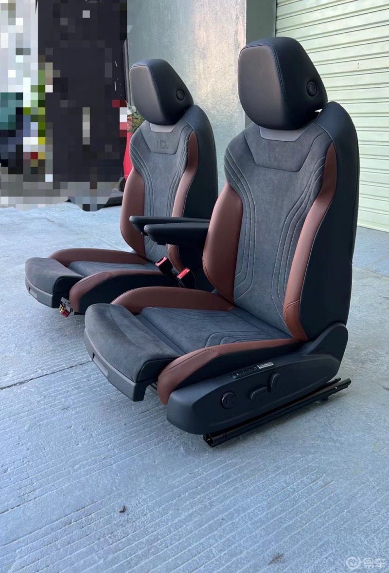 准备把爱车的座椅改为大众的id6正副座椅都带腰托和记忆看起来包裹性