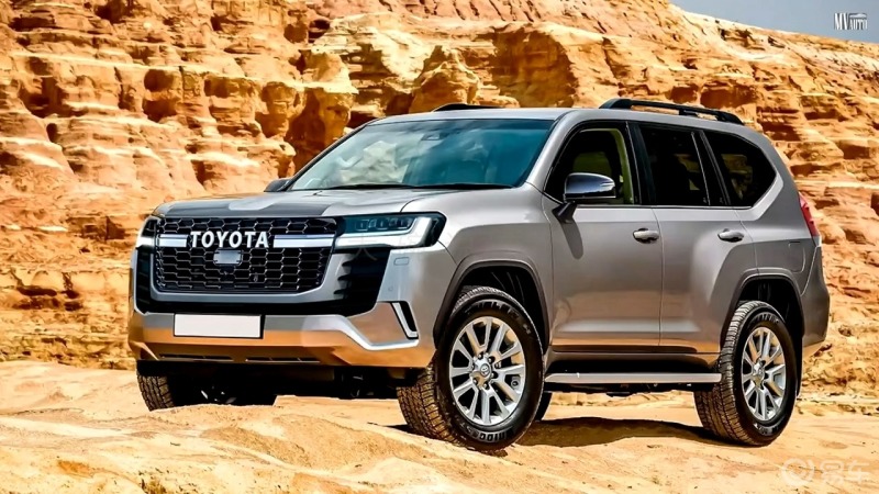 全新丰田普拉多渲染图2022年亮相搭载25t发动机