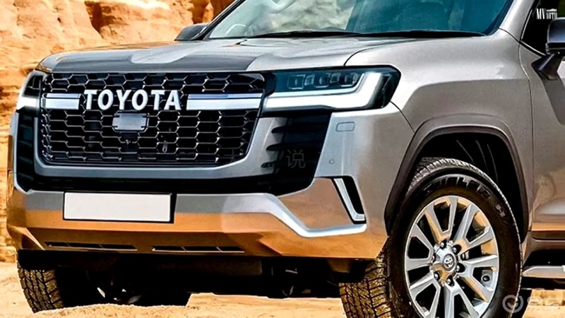 全新丰田普拉多渲染图2022年亮相搭载25t发动机