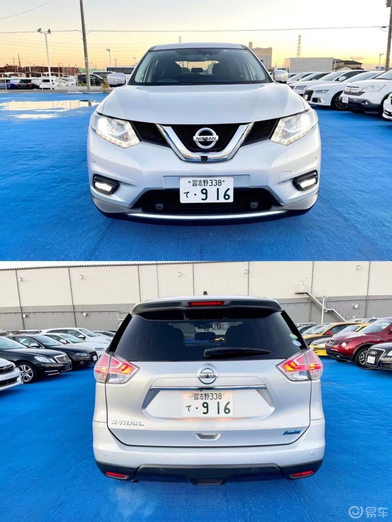 真日产奇骏日本本土的奇骏配置:尼桑奇骏 混动 高配:平成28年,行走6.