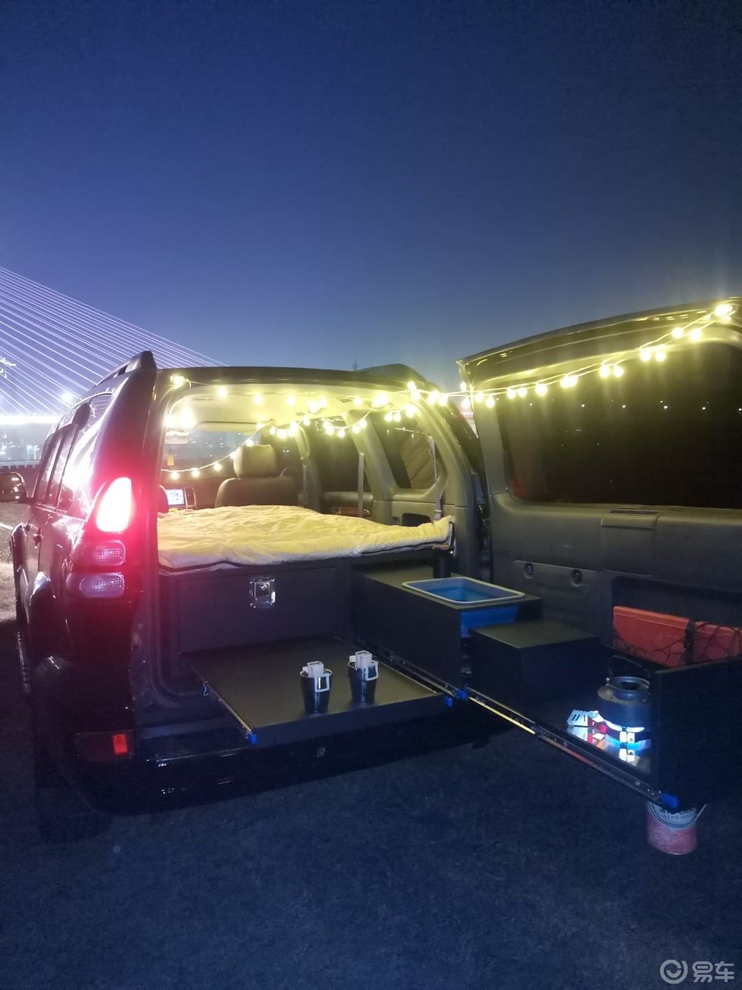 一种享受悦驰旅居车设计师2021-12-11汉兰达社区12床车生活乐趣很享受