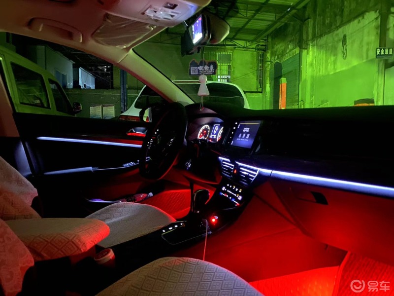 宝来原车升级氛围灯教程
