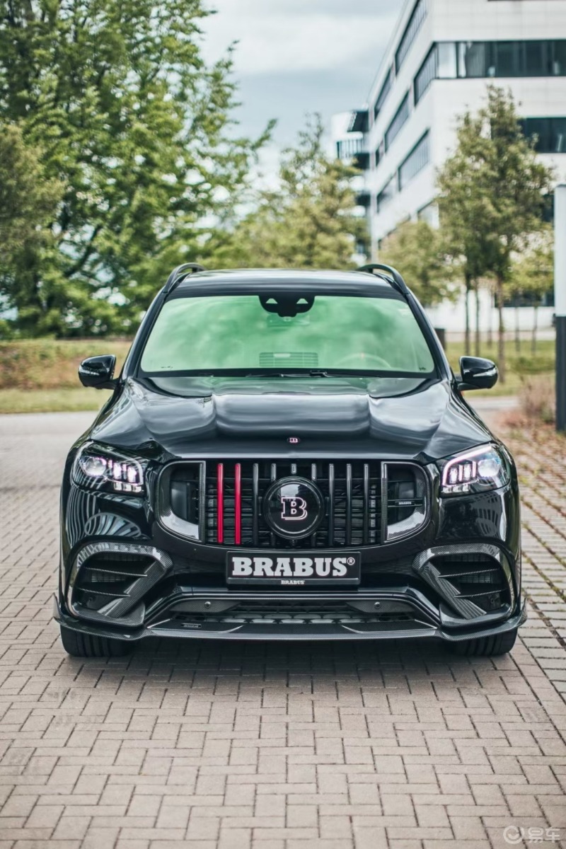 新款奔驰gls63amg升级巴博斯宽体包围套件