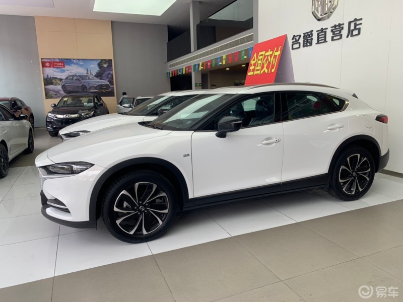 20款马自达cx4 2.5l四驱激情版,全包落地18w,白色加2k,带原厂质保