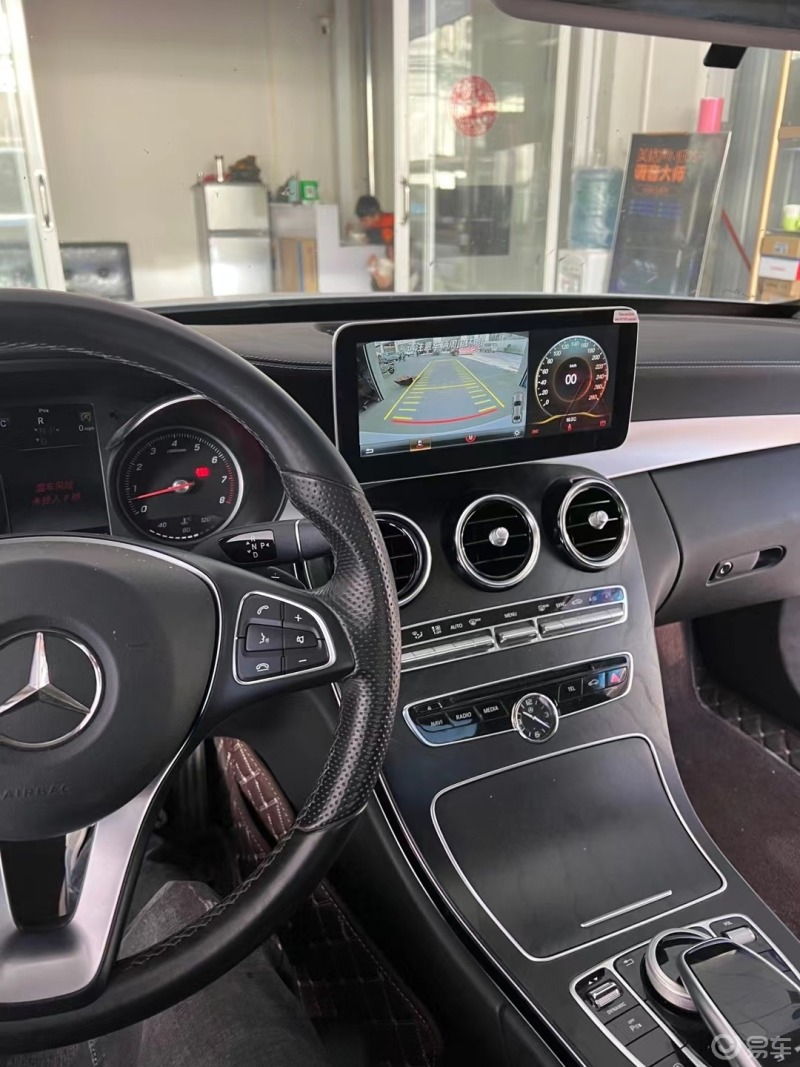 改装##改装中控台#奔驰c级更换安卓大屏导航!